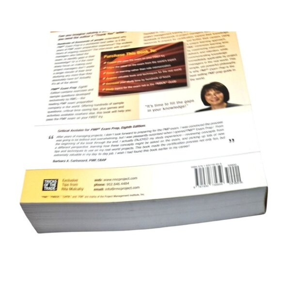 Rita Mulcahys PMP Exam Prep Eighth Edition Book - Picture 3 of 8